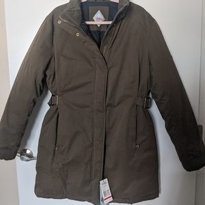 Women's Heavyweight Parka Jacket with Detachable H